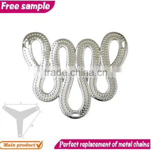 Wholesale Snake Shape Ladies Shoe Clip Chains Accessories thumbnail-1