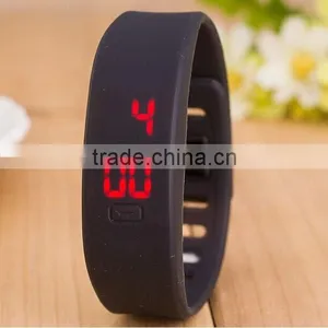 Touch Screen LED Silicone Watches Digital Wrist Cheap Watch thumbnail-2