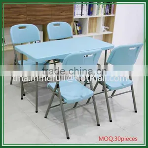 Retail Plastic HDPE 8FT Outdoor Folding Table for Garden thumbnail-1