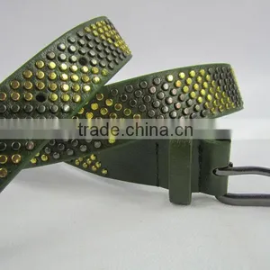Studded Women Fashion Belt Fashion Metal Belts thumbnail-1