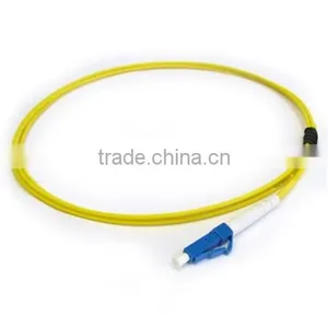 1 Meters LC Simplex Fiber Optic Pigtail 9/125 Yellow Color 0.9mm 2.0mm 3.0mm thumbnail-2