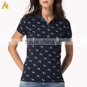 95% Cotton Honeycomb Polo T-shirt thumbnail-1