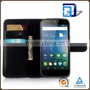 for Acer Liquid Z630 Case, Litchi Design Credit Card Wallet Stand Flip Leather Case for Acer Liquid Z630 Low Price China thumbnail-4