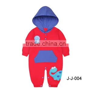 OEM Service Unisex Baby Rompers Organic Cotton thumbnail-3
