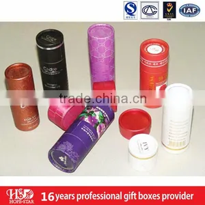HSD Fancy Customized Paper Tube Powder Packaging Paper Tube thumbnail-1