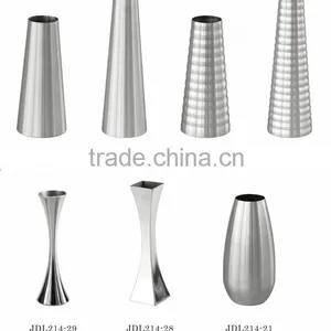 2016 New Style Home Decoration Stainless Steel 7.5inch Flower Vase thumbnail-6