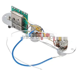Electric Guitar 3-way Switch Wired Loaded Control Plate Circuit Boardfor Full Set Series thumbnail-2