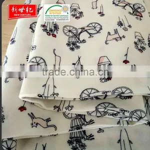 China Manufacturer Good Quality 30*24 91*68 155gsm Twill Reactive Printed Air-jet Rayon Fabric thumbnail-5
