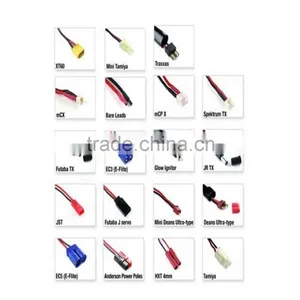 19 in 1 Lipo Battery Power Charging Charge Adapter With Multi Plug Futaba tx / Spektrum / Anderson Power Poles / Tamiya Plug thumbnail-5