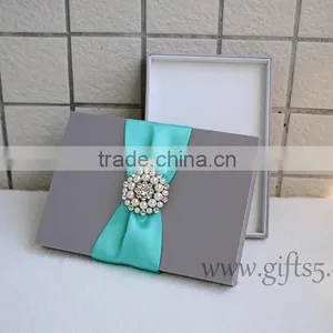 Elegant Silk Boxes for Invitations Wholesale thumbnail-3