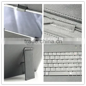 Hot Seller Lower Price Universal pu Leather Mobile Phone Flip Case Cover With Keyboard thumbnail-5