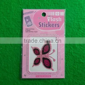 2015 New Arrived Butterfly Desigfn Multi-color Unique Elegant Nontoxic Tattoo Sticker Glitter thumbnail-2