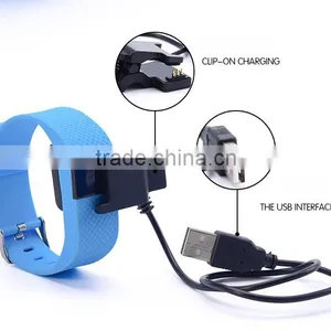 Fitness Tracker Silica Gel Band CE Certificate Heart Rate Monitoring Bluetooth Smart Wristband for Sports thumbnail-5