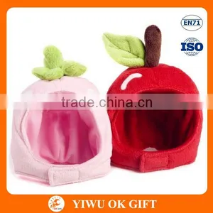 Wholesale Carnival Kids Fruit Shape Funny Double Fabrics Velvet Hats thumbnail-1