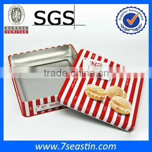 Square Cookie Tin Can Customized Design thumbnail-2