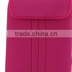 Hot Sale 12.5 Inch Shockproof Neoprene Laptop Sleeve Case Without Zipper With Flip Cover and Dot Printing thumbnail-3