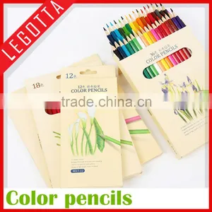 Wholesale High Quality 12pcs Sharpener Wooden Drawing Drawing Pencils thumbnail-1