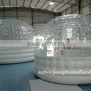 4m Dia Inflatable PVC Tent/Transparent Inflatable Dome/PVC Clear Bubble Tent Commercial thumbnail-2