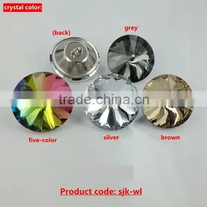 Hot Selling Different Types Crystal Sofa Buttons China Sale thumbnail-1