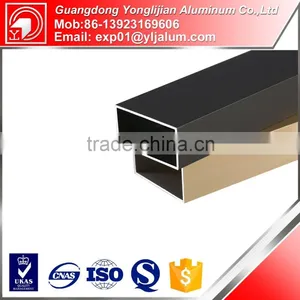 Corrosion Resistance Wood Grain Aluminum Rectangular Tubing Factory Hot Selling thumbnail-3