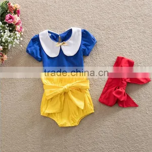 White Snow Princess Three Sets Baby Girl Clothes thumbnail-1