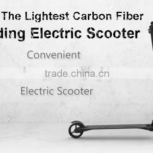Carbon Fiber Folding Electric Scooter With Li-ion Battery Only 6.5kgs thumbnail-1