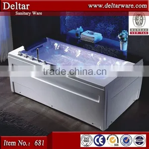 5 Star Hotel Acrylic Bathtub , Top Standard Acrylic Massage Bathtub for Hotel Tub thumbnail-6