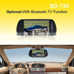 7"TFT LCD MP5 Car Rear View Mirror Monitor Auto Vehicle Parking Rearview Monitor SD/USB thumbnail-6