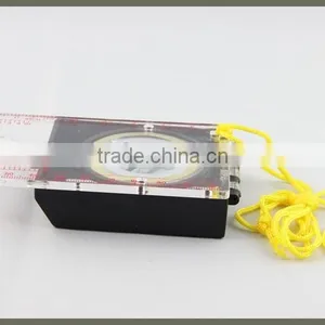 DC45-6A New Style Military Folding Ruler Map Compass With Rope thumbnail-3