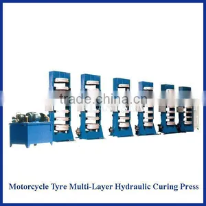 Motorcycle Tyre Hydraulic Curing Press thumbnail-1