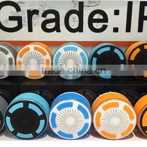 New Products 2016 Wireless Waterproof Speaker Levitating Shower Speaker With LED Light thumbnail-6