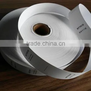 High Quality Adhesive Label Tape, Polyester Satin Self-adhesive Label Fabric thumbnail-2