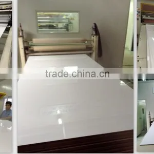 White Color High Gloss Pvc Laminated Mdf Board With uv Coating thumbnail-1