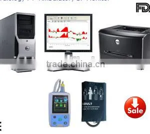 2015 New Color Big LCD Ambulatory Blood Pressure Monitor With SPO2 thumbnail-1