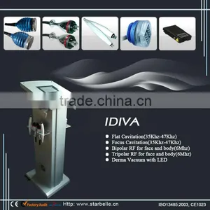 Safe Bipolar and Tripolar Radio Frequency Cavitation for Body Contour Shaping Beauty Fat Loss Equipment thumbnail-1