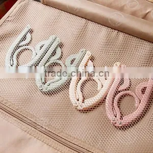 Hot Selling Plastic Foldable Travel Home Clothes Hanger With Anti-slip Grooves thumbnail-5