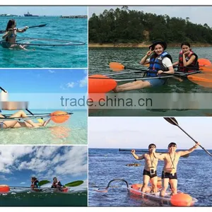 2 Person Clear Bottom Pedal Fish Kayak Made in China thumbnail-3