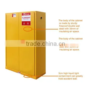 30gal Laboratory Use Fireproof Flammable Chemical Storage Cabinet , Chemical Safety Cabinet thumbnail-2