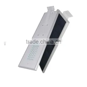 Integrated Solar Street Lamp 40W LED 65W Solar Panel 26AH Lithium Battery All In One Cell Phone Controalbel thumbnail-1