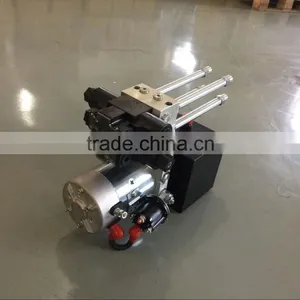 DC24V Double Acting Hydraulic Power Unit for Wing Car Lifts thumbnail-1