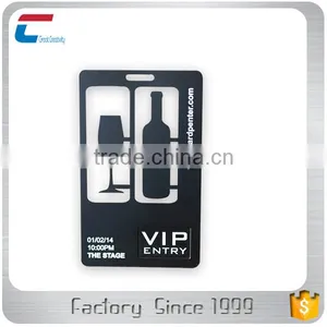 High-grade Stainless Steel Black Metal Membership Cards thumbnail-3