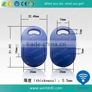 13.56MHz F08/S50 Chip RFID Key Tag, RFID Token thumbnail-3