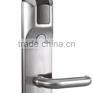 Popular Sell Touch Screen Aluminium Alloy Handle Intelligent Door Lock thumbnail-5