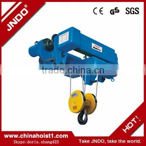 Low Headroom Electric Wire Rope Hoist thumbnail-1