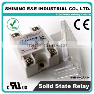 SSR-S40AA-H AC to AC Large 24V AC SSR Kinds Of 40A 220V Power Relays thumbnail-1