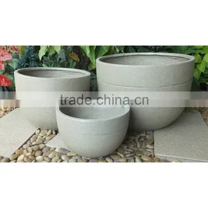 Large Fiberclay Flower Pot thumbnail-2