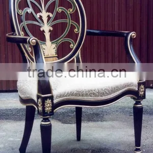 Espana Style Antique Dining Chair thumbnail-1