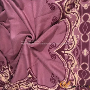 Wool Acrylic Jacquard Luxury Knitted Winter Blanket thumbnail-2