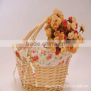 Nice Beautiful Exquisite Wedding Flower Girl Baskets thumbnail-1