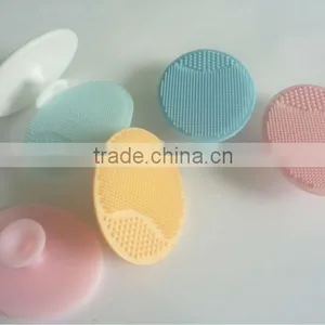 Any Pantone Color Silicone Baby Washing Body Brush thumbnail-1